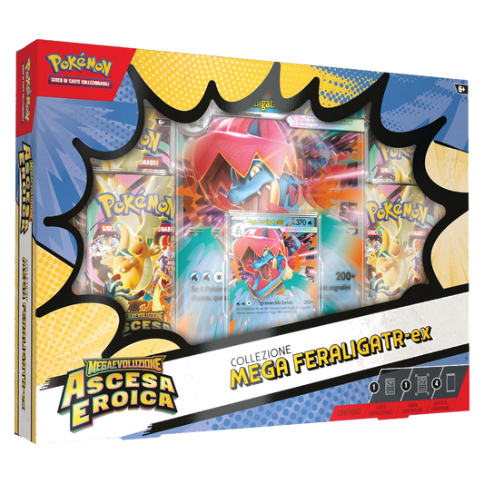Pokémon - Ascesa Eroica - Collezione Mega Feraligatr-Ex (IT)