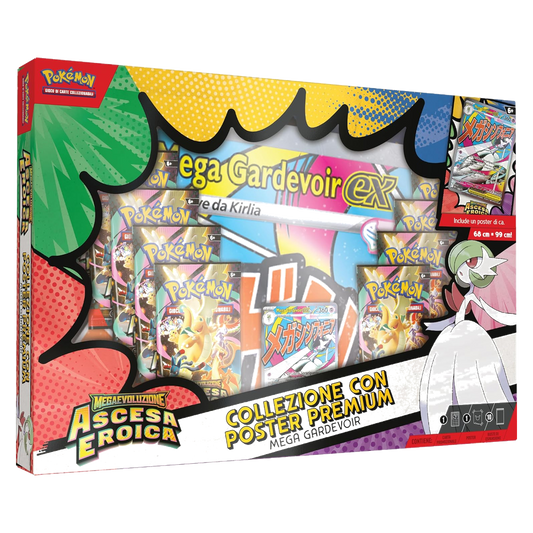 Pokémon - Ascesa Eroica - Collezione con Poster Premium Mega Gardevoir (IT)