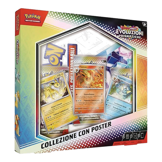 Pokémon: Evoluzioni Prismatiche - Collezione con Poster (IT)