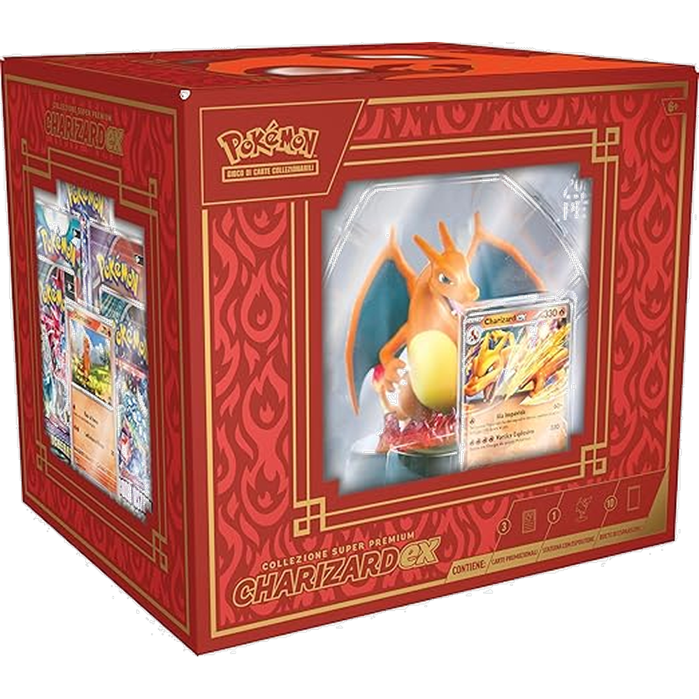 Pokémon: Collezione Speciale Super Premium Charizard-Ex (IT)