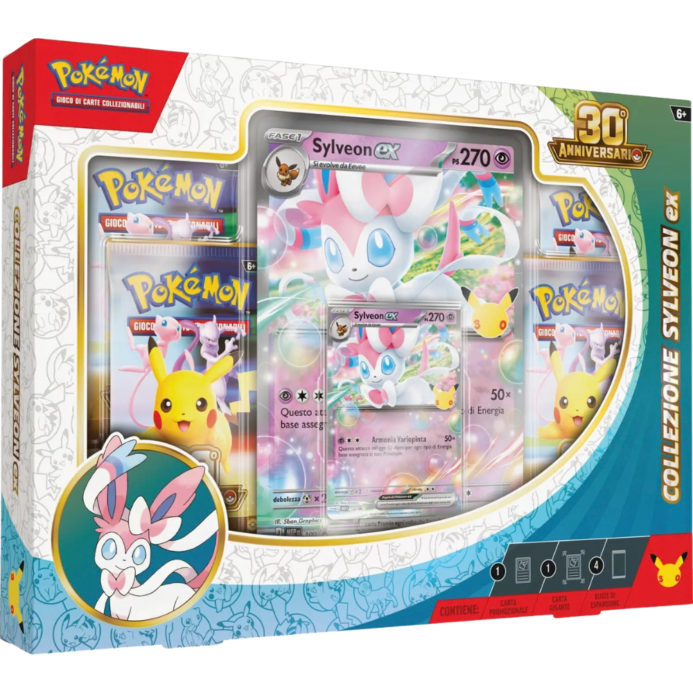 Pokémon: Collezione 30° Anniversario - Sylveon-Ex (IT)