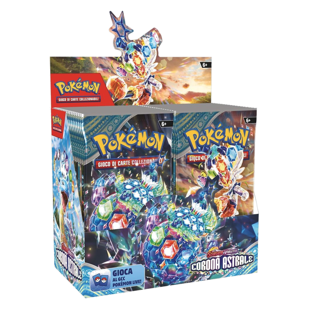 Pokémon - Scarlatto e Violetto - Corona Astrale - Display 36 buste (IT)