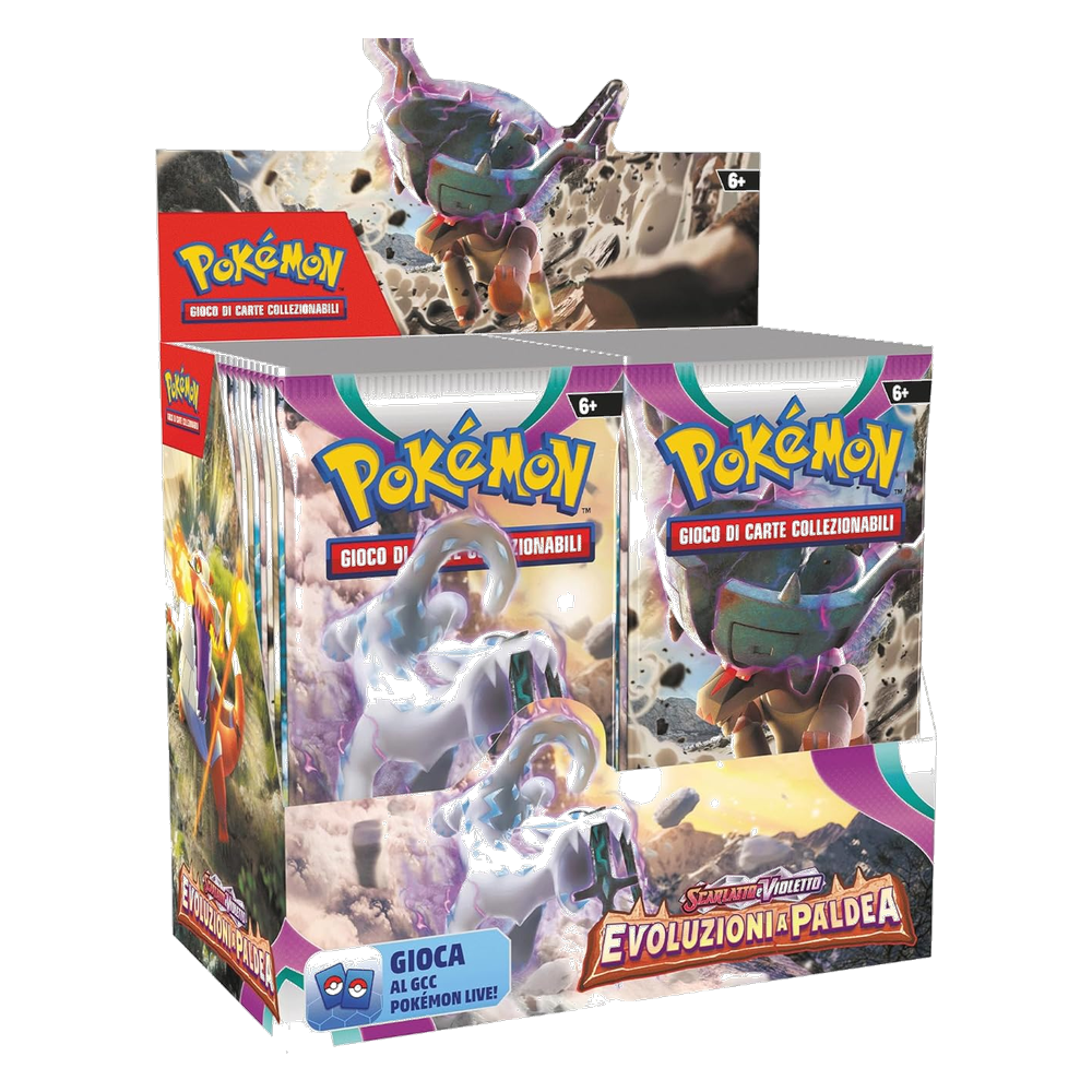 Pokémon - Scarlatto e Violetto - Evoluzioni a Paldea - Display 36 buste (IT)
