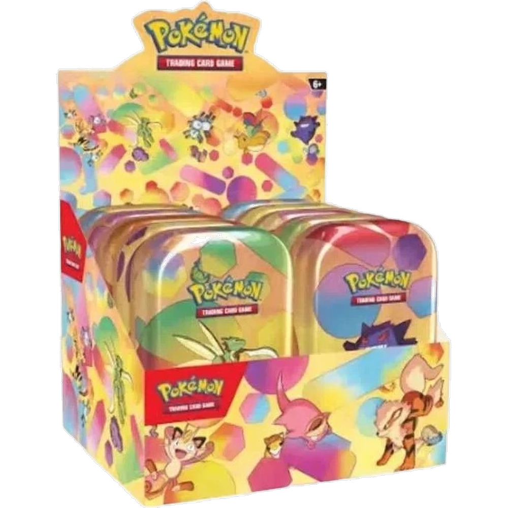 Pokémon: Mini Tin Display (Sealed) - Scarlatto e Violetto - 151 (IT)