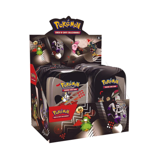 Pokémon: Mini Tin Display (Sealed) - Scarlatto e Violetto - Luce Nera e Fuoco Bianco (IT)