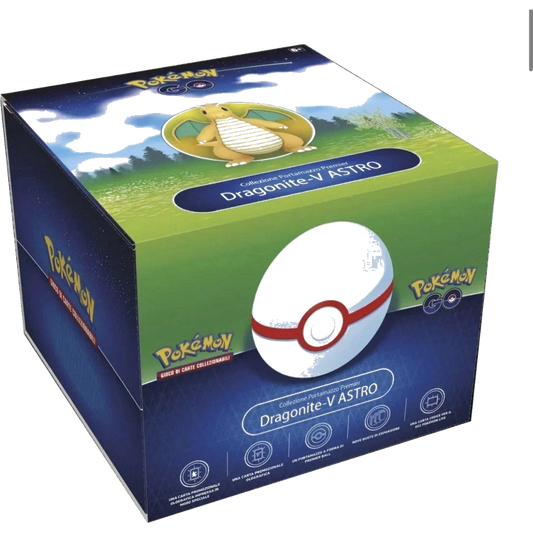 Pokémon: Collezione Portamazzo Premier Pokémon GO Dragonite-V Astro (IT)