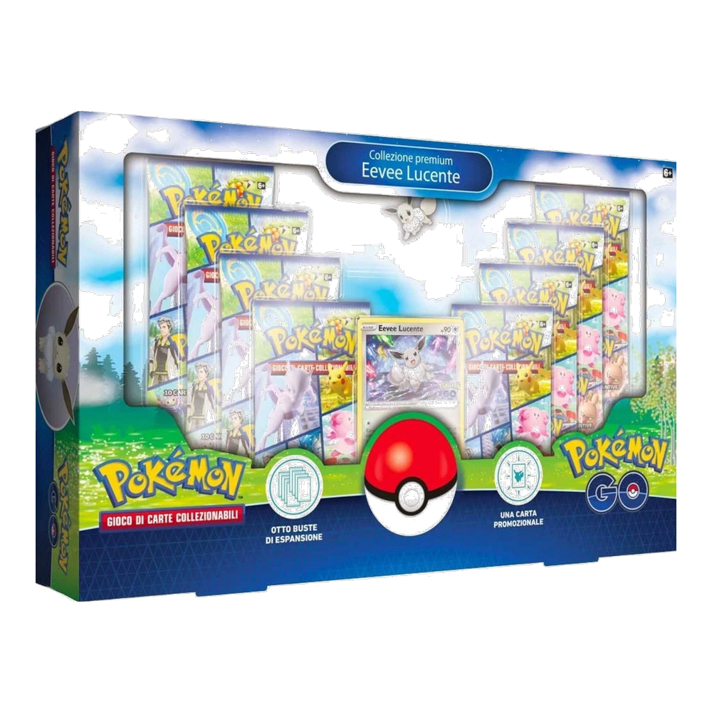 Pokémon: Collezione Premium Pokémon GO Eevee Lucente (IT)