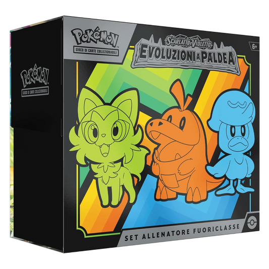 Pokémon: ETB - Set Allenatore Fuoriclasse - Evoluzioni a Paldea (IT)