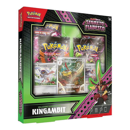 Pokémon: Collezione Illustrazione Segreto Fiabesco Kingambit (IT)