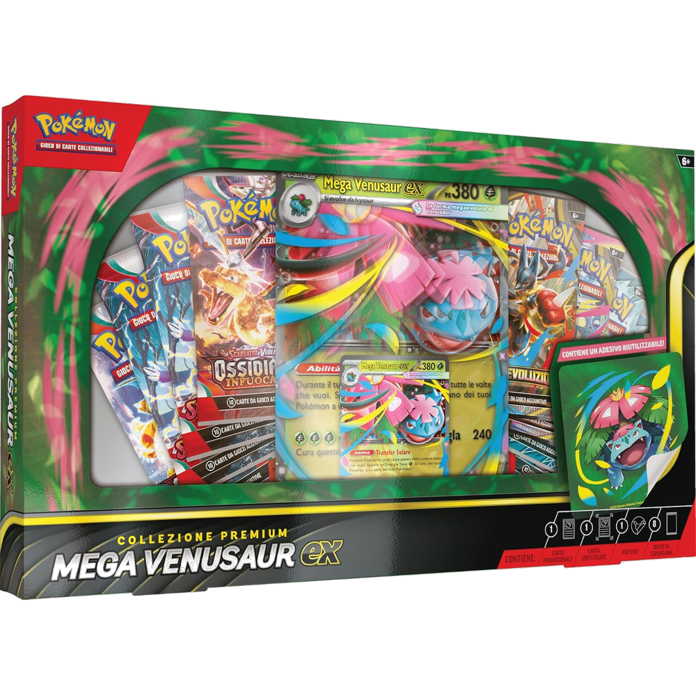 Pokémon: Collezione Premium Mega Venusaur-Ex (IT)