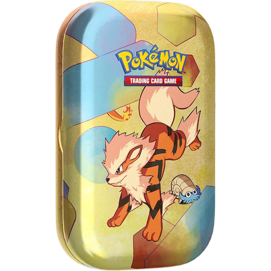 Pokémon: Mini Tin Scarlatto e Violetto - 151 - Artwork Arcanine e Omanyte (IT)