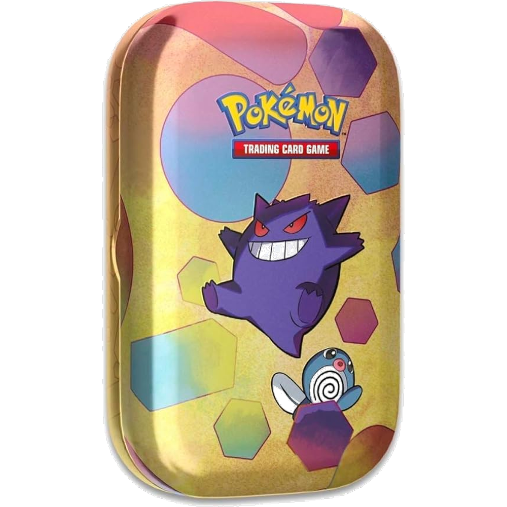 Pokémon: Mini Tin Scarlatto e Violetto - 151 - Artwork Gengar e Poliwag (IT)