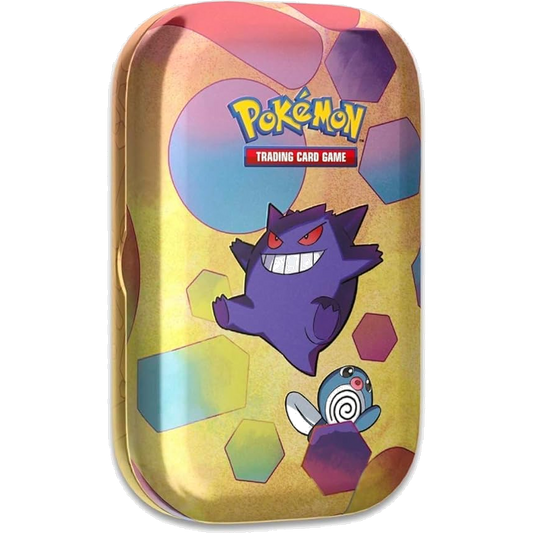 Pokémon: Mini Tin Scarlatto e Violetto - 151 - Artwork Gengar e Poliwag (IT)