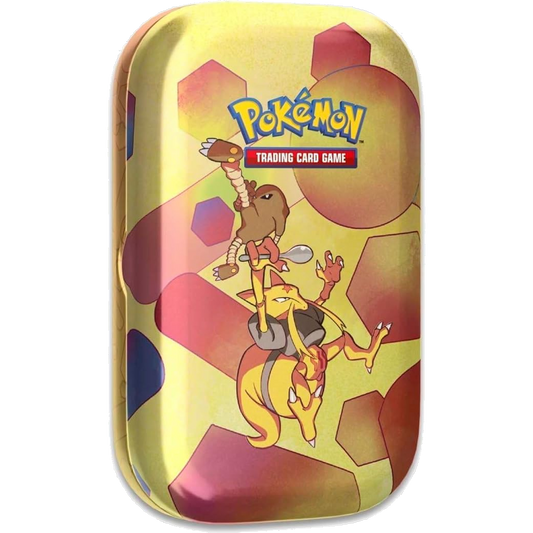 Pokémon: Mini Tin Scarlatto e Violetto - 151 - Artwork Kadabra e Hitmonlee (IT)