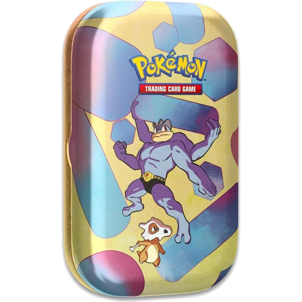 Pokémon: Mini Tin Scarlatto e Violetto - 151 - Artwork Machamp e Cubone (IT)