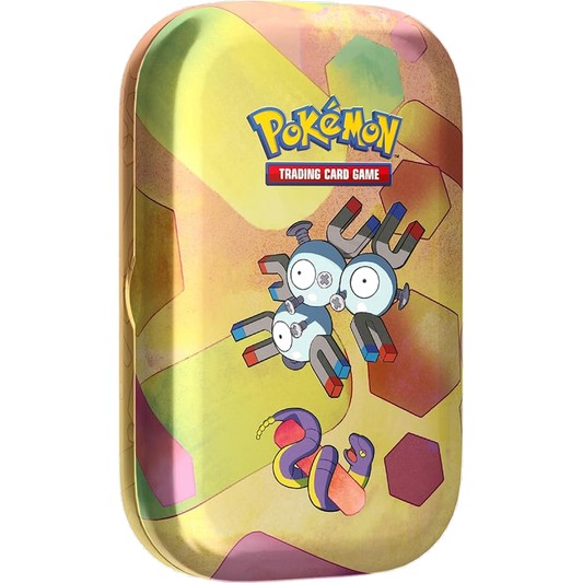 Pokémon: Mini Tin Scarlatto e Violetto - 151 - Artwork Magneton e Ekans (IT)