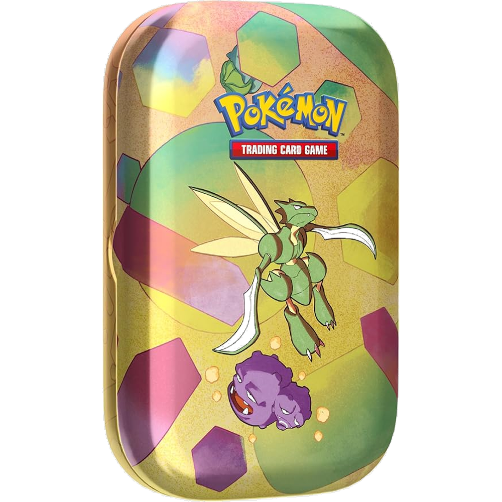 Pokémon: Mini Tin Scarlatto e Violetto - 151 - Artwork Scyther e Weezing (IT)