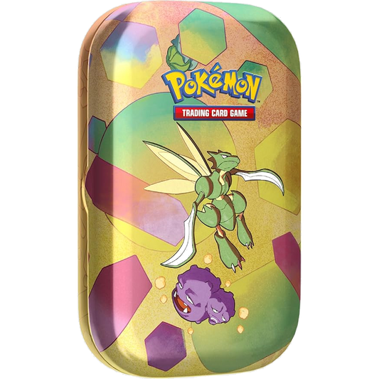 Pokémon: Mini Tin Scarlatto e Violetto - 151 - Artwork Scyther e Weezing (IT)