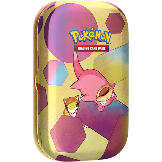 Pokémon: Mini Tin Scarlatto e Violetto - 151 - Artwork Slowpoke e Sandshrew (IT)