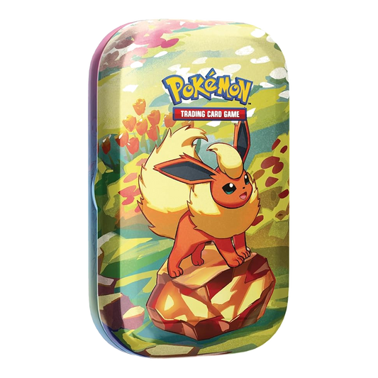 Pokémon: Mini Tin Evoluzioni Prismatiche - Artwork Flareon (IT)
