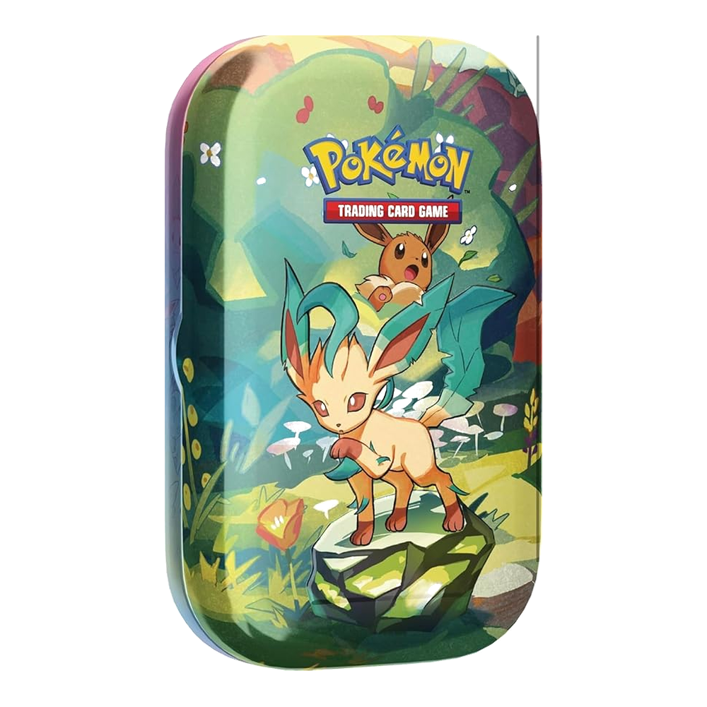 Pokémon: Mini Tin Evoluzioni Prismatiche - Artwork Leafeon (IT)