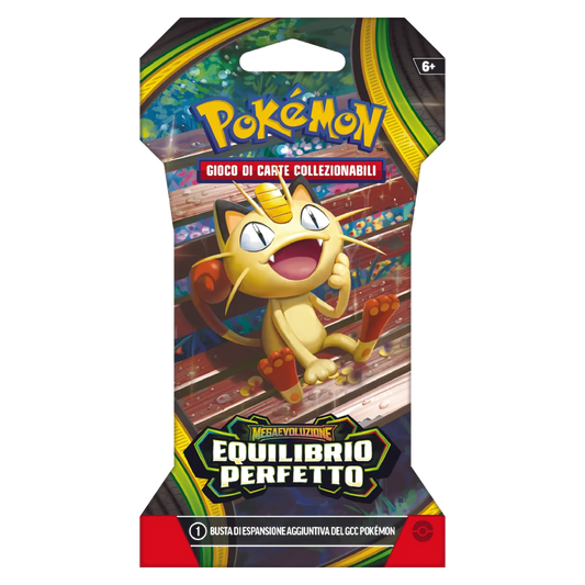 Pokémon - Megaevoluzione - Equilibrio Perfetto (IT) - Busta Singola Paper Sleeve (Artwork casuale)