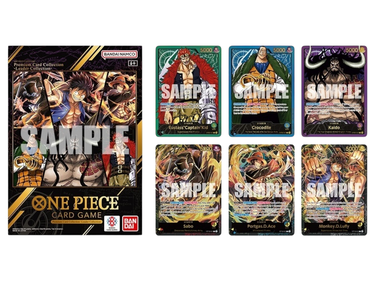 Sezione Giapponese One Piece – Premium card collection leader