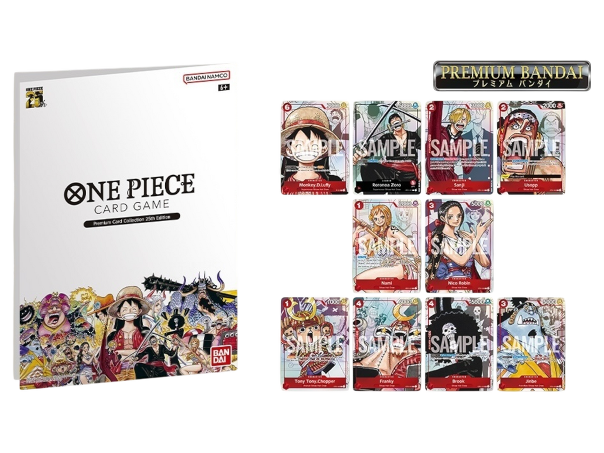 Sezione Giapponese One Piece – Premium card collection 25th anniversary