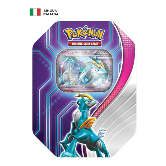 Pokémon: Tin da Collezione Destini Paradossali: Capoferreo-Ex (IT)