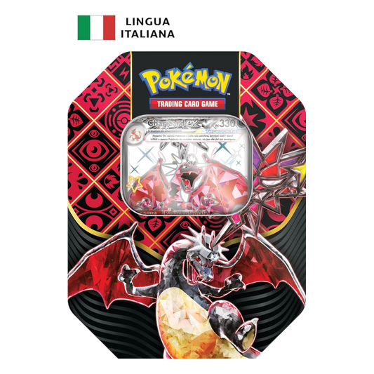 Pokémon: Tin da Collezione Destino di Paldea: Charizard-Ex (IT)