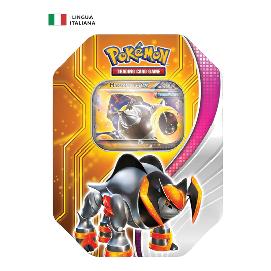 Pokémon: Tin da Collezione Destini Paradossali: Massoferreo-Ex (IT)