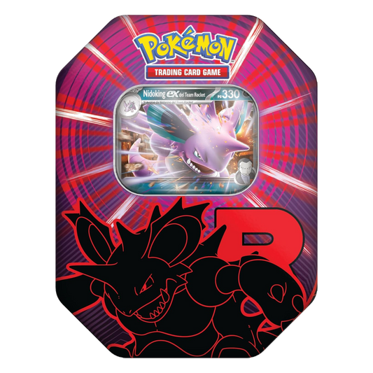 Pokémon: Tin da Collezione Team Rocket (IT): Nidoking-Ex del Team Rocket
