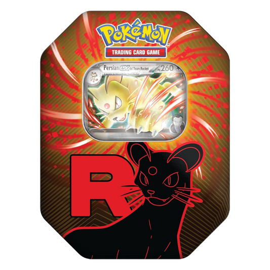 Pokémon: Tin da Collezione Team Rocket (IT): Persian-Ex del Team Rocket