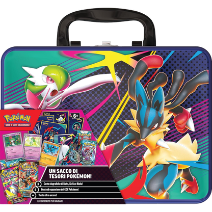 Pokémon: Bauletto da Collezione Mega Lucario e Mega Gardevoir Novembre 2025 (IT)