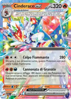 Cinderace ex - DR - 038/217 Italiano