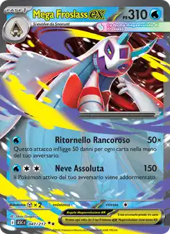Mega Froslass ex - DR - 047/217 Italiano