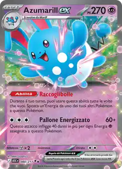 Azumarill ex - DR - 084/217 Italiano