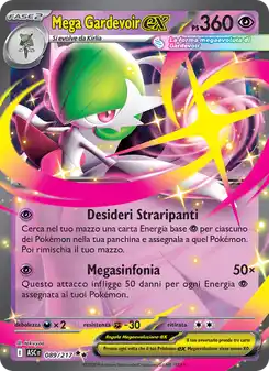 Mega Gardevoir ex - DR - 089/217 Italiano