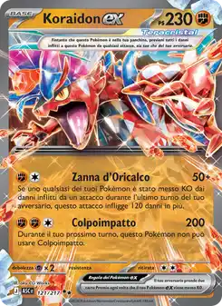 Koraidon ex - DR - 121/217 Italiano