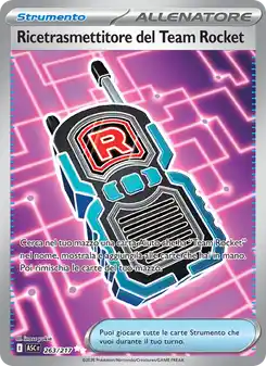 Ricetrasmettitore del Team Rocket - UR - 263/217 Italiano