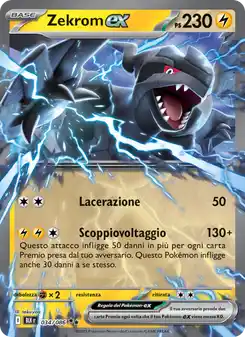 Zekrom ex - DR - 034/086 Italiano