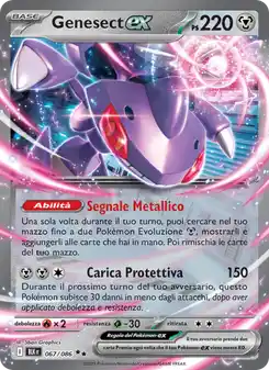Genesect ex - DR - 067/086 Italiano