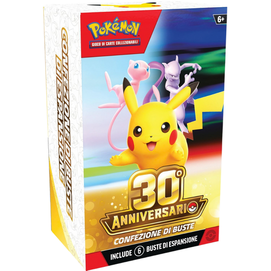 Pokémon: Bundle da 6 Buste - 30° Anniversario (IT)