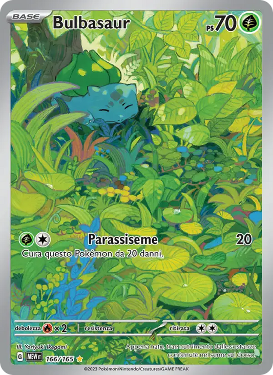 Bulbasaur 166/165 151 – Italiano