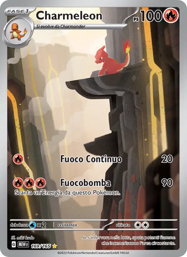 Charmeleon 169/165 151 – Italiano