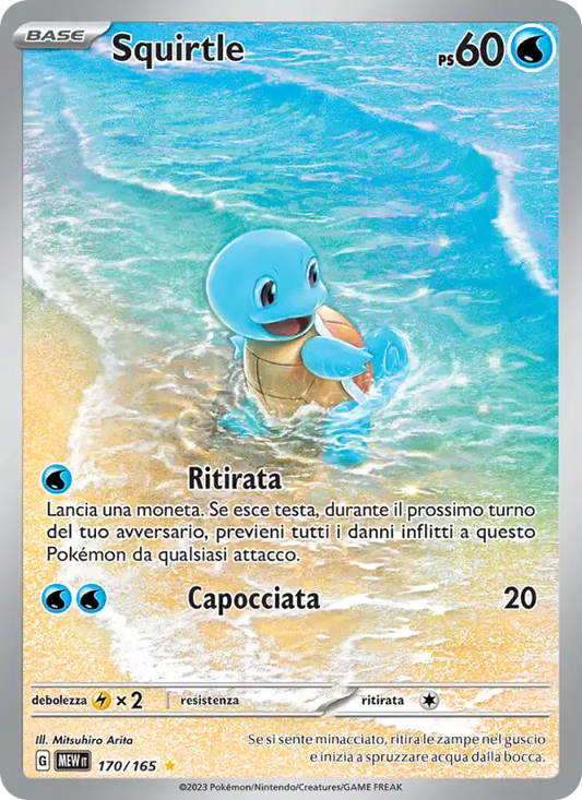 Squirtle 170/165 151 – Italiano