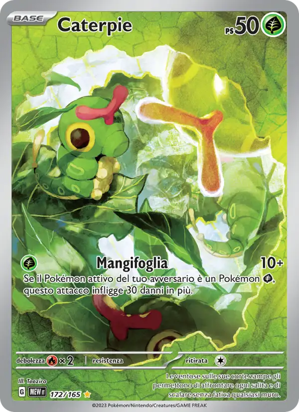 Caterpie 172/165 151 – Italiano