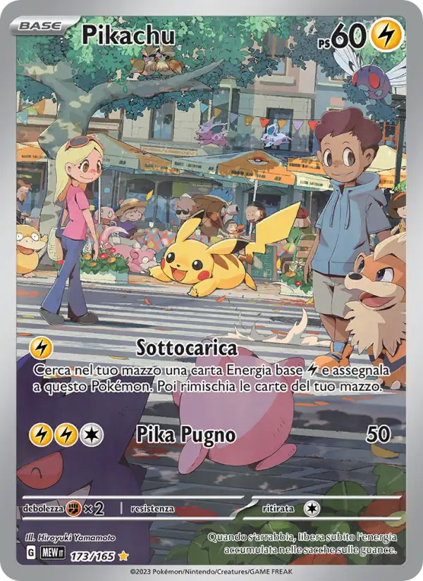 Pikachu 173/165 151 – Italiano