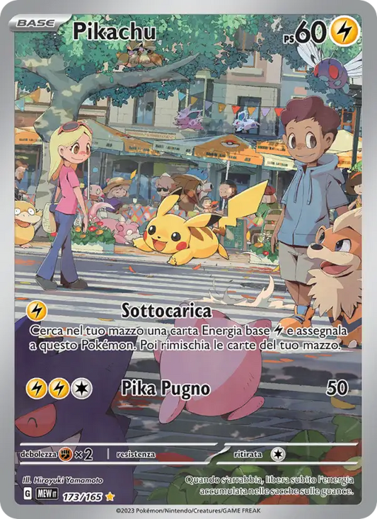 Pikachu 173/165 151 – Italiano