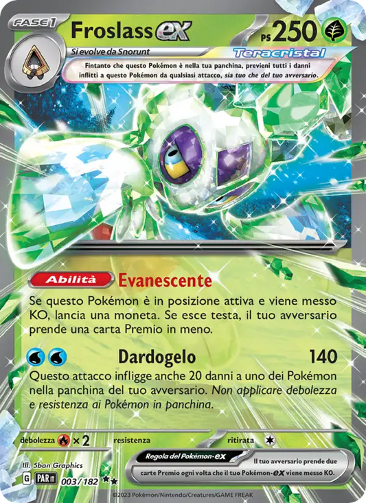 Froslass ex 003/182 Paradosso Temporale – Italiano